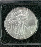 2002 American Silver Eagle 1oz .999, BU
