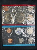 1968-P, 1976-D US Mint Partial UNC Sets