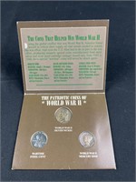 Patriotic Coins of WWII Silver Mercury, Nickel