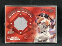 2001 Jeff Bagwell Game Used Jers. Donruss Studio
