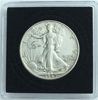 1942-S Walking Liberty Silver Half Dollar