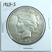 1923-S Peace Silver Dollar, U.S. $1 Coin