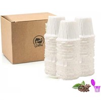 sposable Filters Cups, Single Serve K-Cup Paper