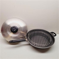 Turbo Cooker - Pan, Steam Rack, & Domed Cover
