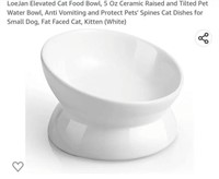 MSRP $13 Elevated Cat Bowl