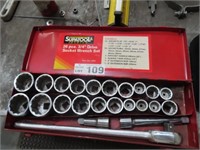 Supatool 26 Pce Socket Wrench Set & Case