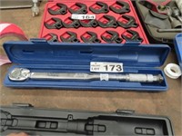 Engineers Adjustable Torque Wrench & Case