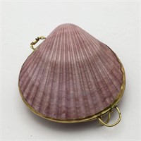 Gold Filled Jewelry Seashell Trinket Box