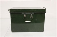 Metal Millitary Box 11.5x8.5x8H