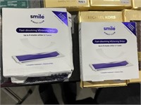 2 BOXES SMILE WHITENING STRIPS