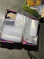 BOX OF PLASTIC BAGS