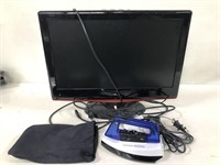 TV/MONITOR AND TRAVEL IRON