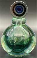 Murano Sommerso Style Perfume Bottle