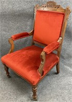 Victorian Walnut Arm Chair