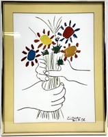 Pablo Picasso Fleurs Art Print