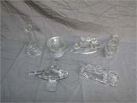 Vintage Glass Candy Holders