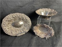 3 Sterling Silver Bowls, 6.79 ozt