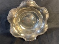 Sterling Silver Scalloped Rim Bowl