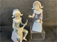 Pair of Lladro Children Figurines