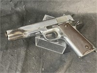 Remington Rand Inc. 45 Chrome Handgun