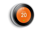 Google Nest Learning Thermostat - Silver