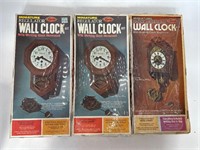 New dollhouse miniature regulator wall clock kits