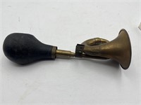 Vintage brass airhorn