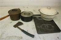 Cast Iron Pots Hatchet Cast Griddle