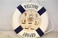 Welcome Aboard Nautical Sign