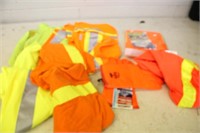 New Hi Vis Safety Vests Chemical Gloves