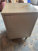 3 ft Tall metal Rolling cabinet