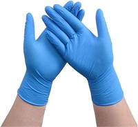 NEW 100PCS Nitrile Disposable Gloves MED