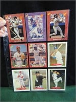 Collection of 13 Baseball Cards Reproductions