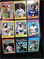 Collection of 10 Baseball Cards Reproductions