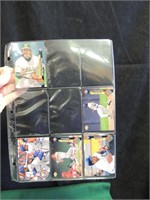 Collection of 5 Baseball Cards Reproductions