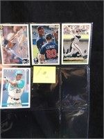 Collection of 4 Baseball Cards Reproductions