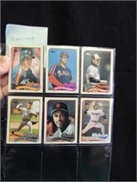 Collection of 12 Baseball Cards Reproductions