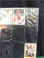 Collection of 5 Baseball Cards Reproductions