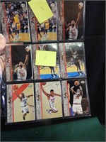 Collection of 16 Basketball Cards Reproductions