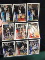 Collection of 18 Basketball Cards Reproduction