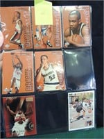Collection of 11 Basketball Cards Reproductions