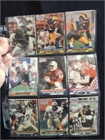 Collection of 18 Football Cards Reproductions