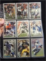 Collection of 14 Football Cards Reproductions