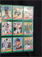 Collection of 11 Baseball Cards Reproductions