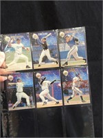 Collection of 6 Baseball Cards Reproductions