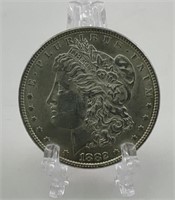 1882 US Morgan Silver Dollar P