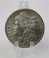 1887 US Morgan Silver Dollar S