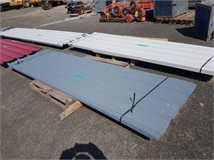 (65) Sheets Of 10' x 3' Steel Siding Roofing