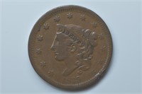 1839 Matron Head Large Cent