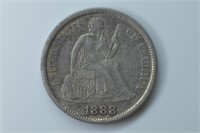1888 Liberty Seated Dime